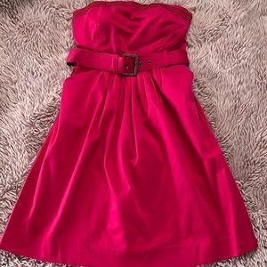 New York & Company Dark Pink Dress